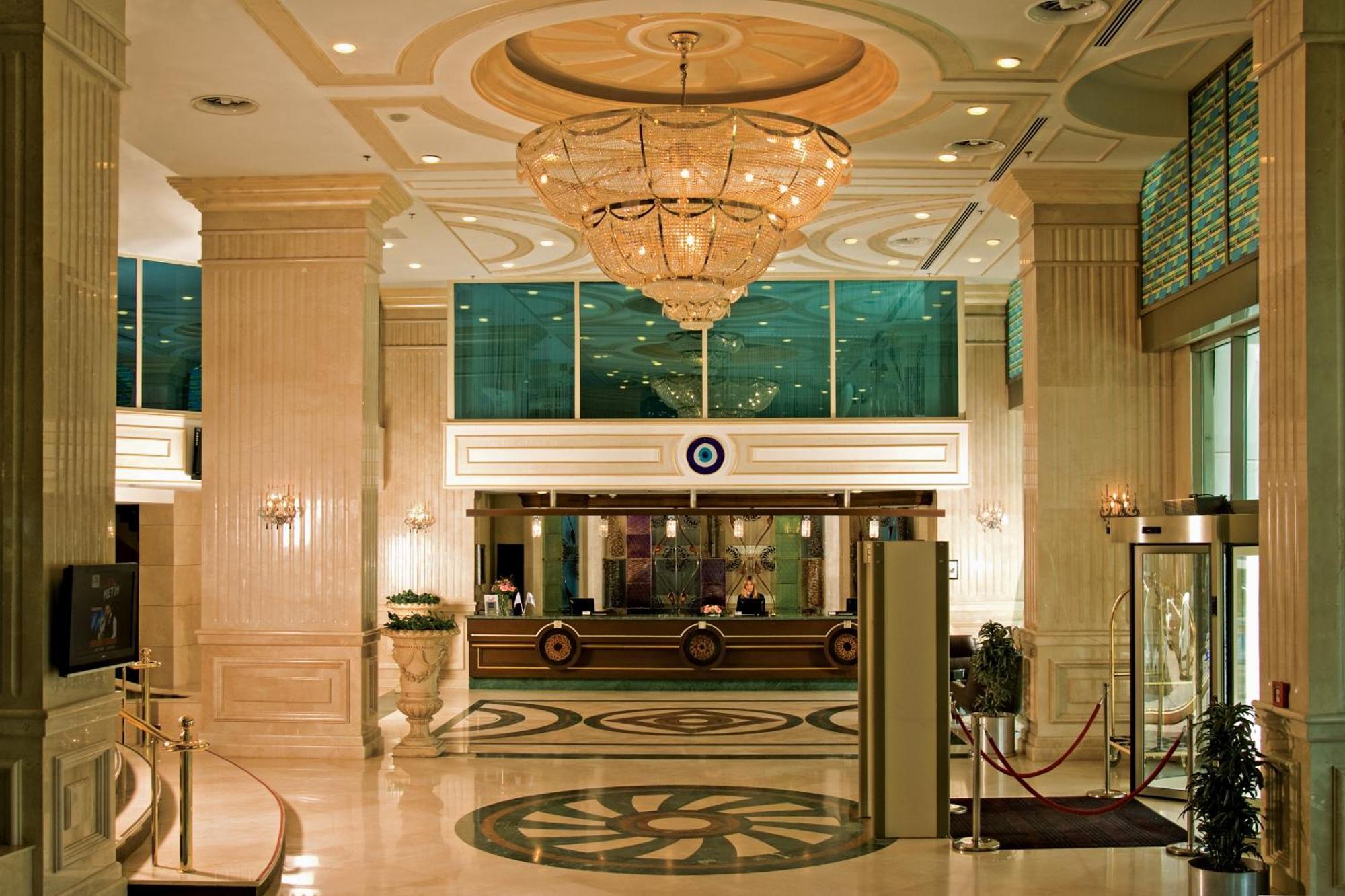 Eser Premium Hotel&Spa Buyukcekmece Exteriér fotografie Lobby