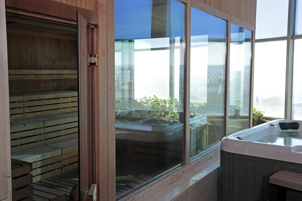 Eser Premium Hotel&Spa Buyukcekmece Exteriér fotografie A sauna in a spa