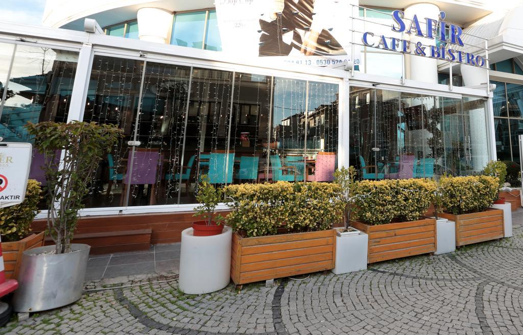 Eser Premium Hotel&Spa Buyukcekmece Exteriér fotografie Café & Bistro